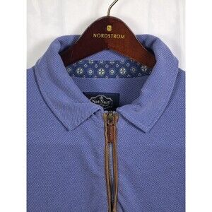 Nat Nast Mens‎ Size XXL 1/4 Zip Cotton Pullover With FLaws